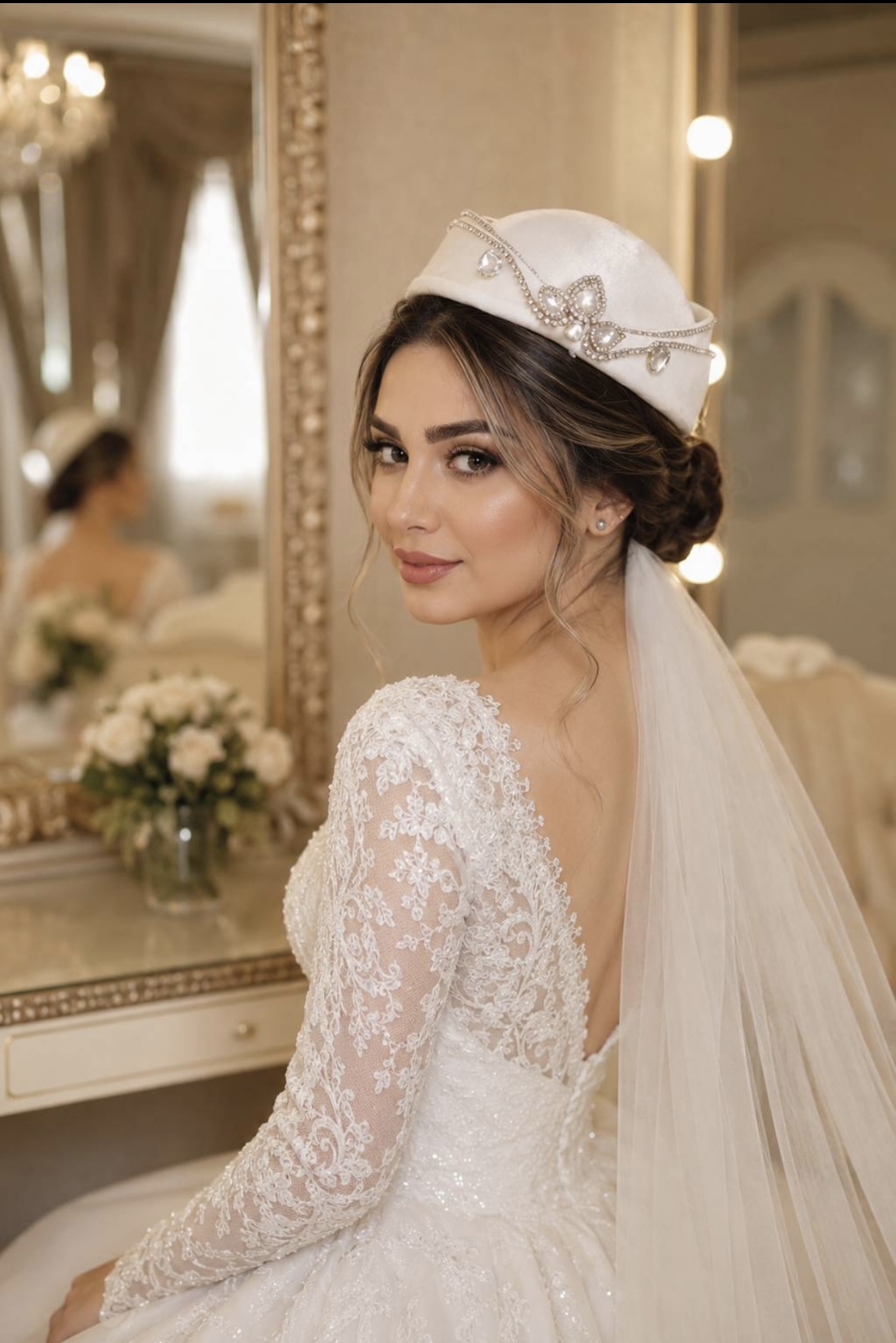 کاپ کلاه عروس الینا